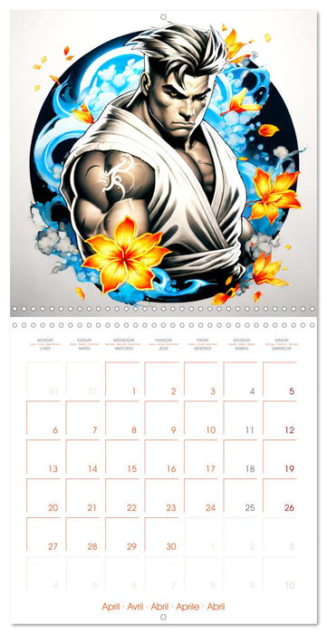 Streetfighters (CALVENDO Monthly Calendar 2026)
