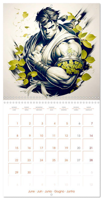 Streetfighters (CALVENDO Monthly Calendar 2026)