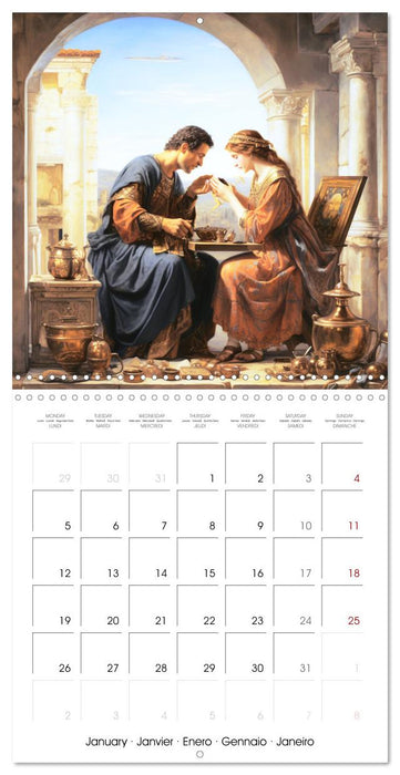 Scenes of Ancient Greece (CALVENDO Monthly Calendar 2026)