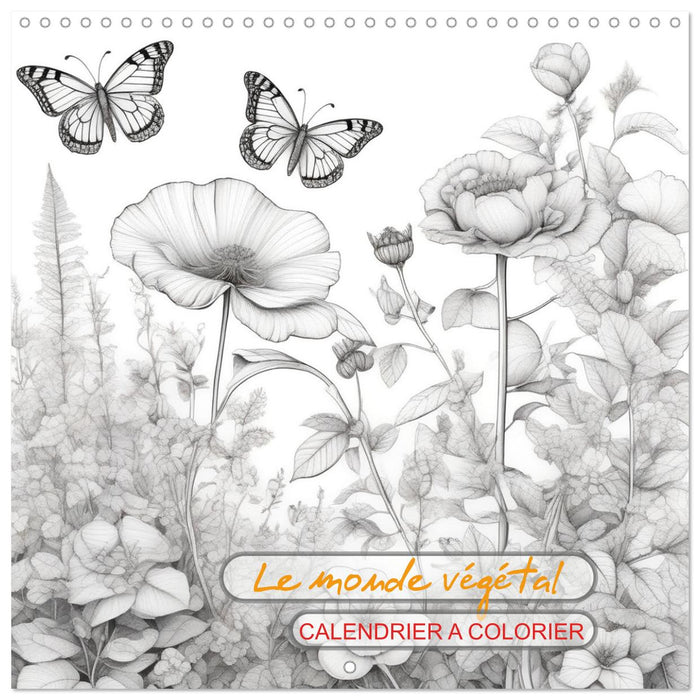 Le monde végétal (CALVENDO Calendrier mensuel 2026)