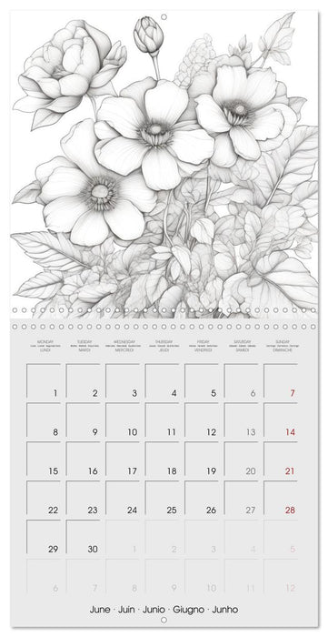 Le monde végétal (CALVENDO Calendrier mensuel 2026)