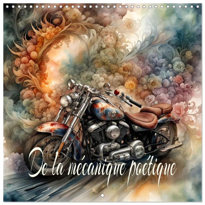 De la mécanique poétique (CALVENDO Calendrier mensuel 2026)