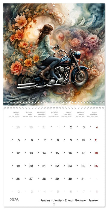 De la mécanique poétique (CALVENDO Calendrier mensuel 2026)