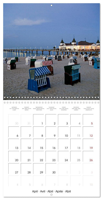 A journey along the Baltic Coast (CALVENDO Monthly Calendar 2026)