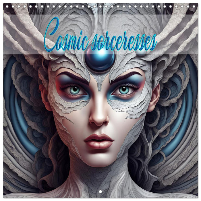 Cosmic sorceresses (CALVENDO Monthly Calendar 2026)