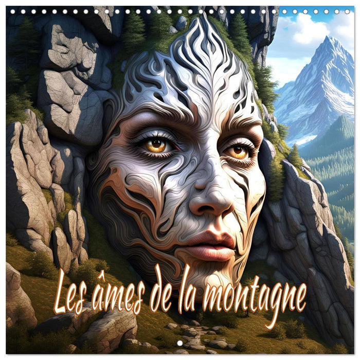 Les âmes de la montagne (CALVENDO Calendrier mensuel 2026)