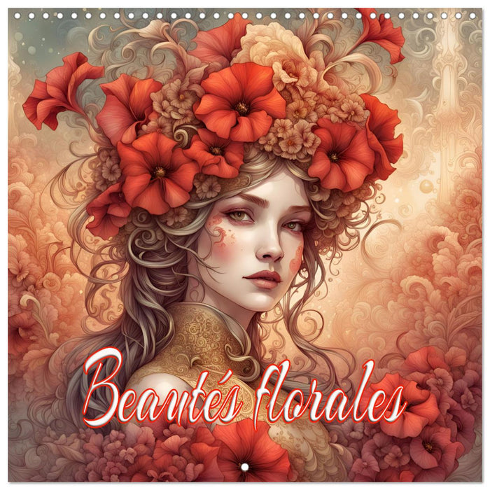 Beautés florales (CALVENDO Calendrier mensuel 2026)