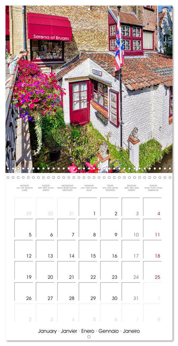 County Flanders (CALVENDO Monthly Calendar 2026)