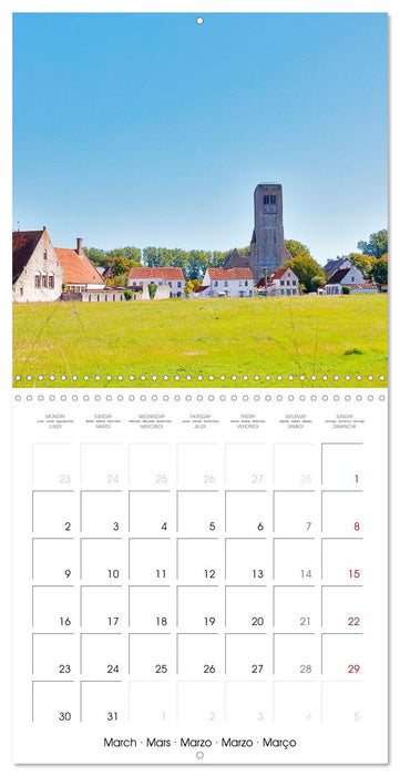 County Flanders (CALVENDO Monthly Calendar 2026)