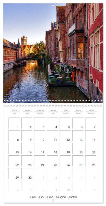 Comté de Flandre (CALVENDO Calendrier mensuel 2026)