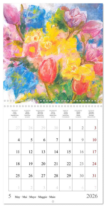 Oasis of calm - Finding silence in painted still life (CALVENDO Monthly Calendar 2026)