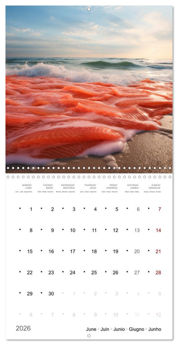 Creepy AI Cuisine (CALVENDO Monthly Calendar 2026)