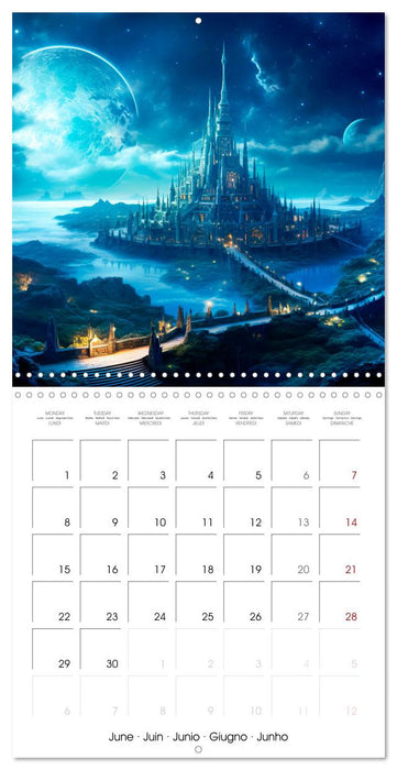 DISTANT WORLDS Explore the universe (CALVENDO Monthly Calendar 2026)