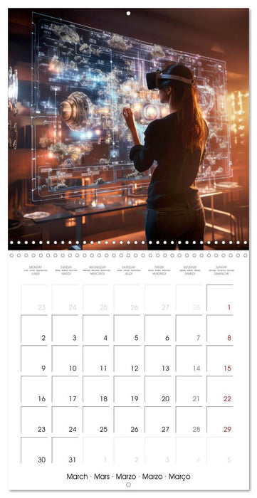 METAVERSE Real thrill (CALVENDO Monthly Calendar 2026)