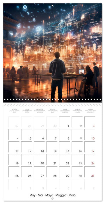 METAVERSE Real thrill (CALVENDO Monthly Calendar 2026)