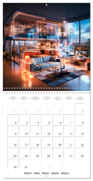 AI Real thrill (CALVENDO Monthly Calendar 2026)