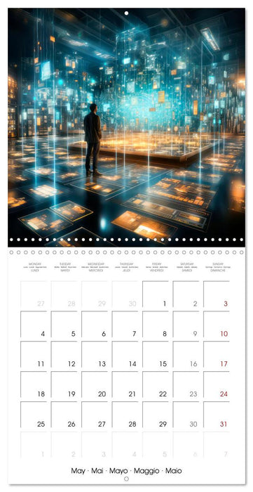 AI Real thrill (CALVENDO Monthly Calendar 2026)