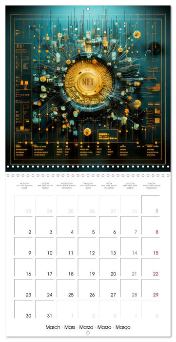 CRYPTO Real thrill (CALVENDO Monthly Calendar 2026)