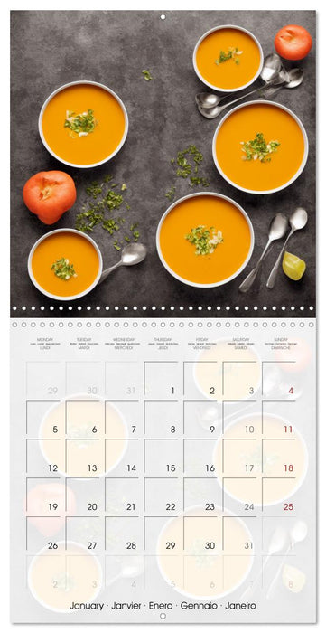 Taste journey (CALVENDO Monthly Calendar 2026)