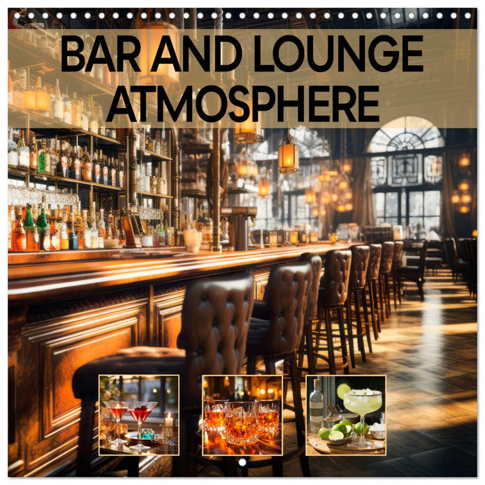 Bar and lounge atmosphere (CALVENDO Monthly Calendar 2026)