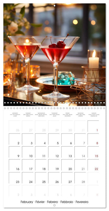 Bar and lounge atmosphere (CALVENDO Monthly Calendar 2026)