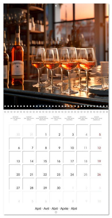 Bar and lounge atmosphere (CALVENDO Monthly Calendar 2026)