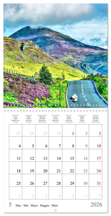 Scotland - Magical landscapes of the Highlands (CALVENDO Monthly Calendar 2026)