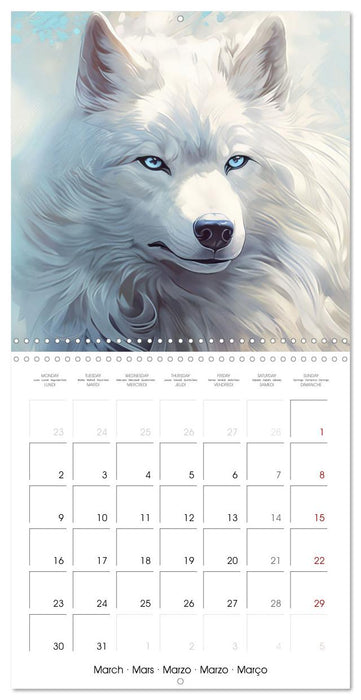 Delicate animal portraits (CALVENDO Monthly Calendar 2026)