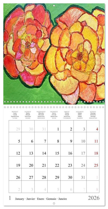 Art For Your Soul (CALVENDO Monthly Calendar 2026)