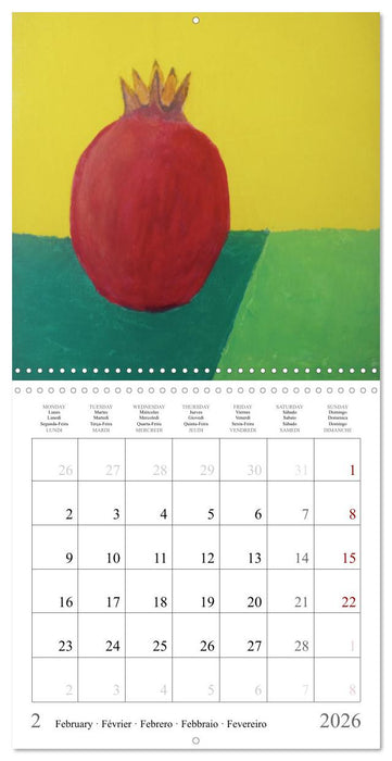 Art For Your Soul (CALVENDO Monthly Calendar 2026)