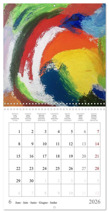 Art For Your Soul (CALVENDO Monthly Calendar 2026)