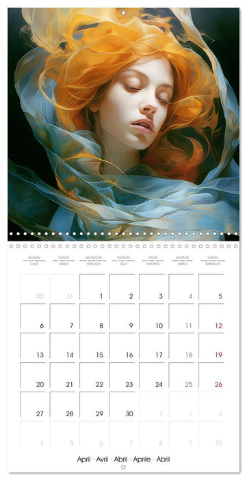 Dreamy Art (CALVENDO Monthly Calendar 2026)