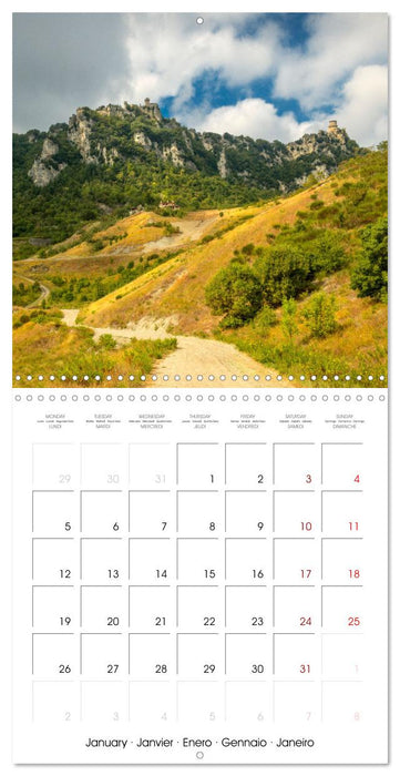 San Marino the oldest Republic in the world (CALVENDO Monthly Calendar 2026)