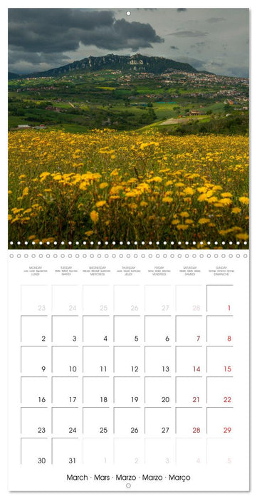 San Marino the oldest Republic in the world (CALVENDO Monthly Calendar 2026)