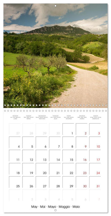 San Marino the oldest Republic in the world (CALVENDO Monthly Calendar 2026)