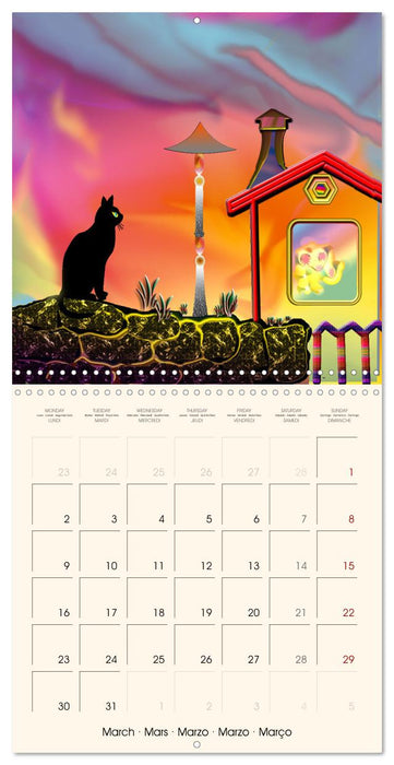 A magical treasure trove (CALVENDO Monthly Calendar 2026)