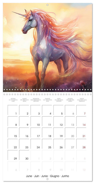 Unicorns, magical creatures (CALVENDO Monthly Calendar 2026)