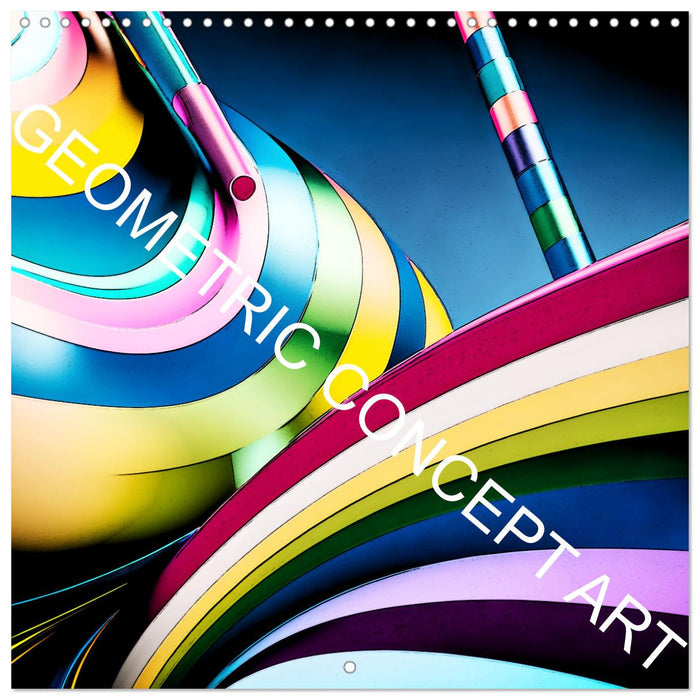 GEOMETRIC CONCEPT ART (CALVENDO Monthly Calendar 2026)