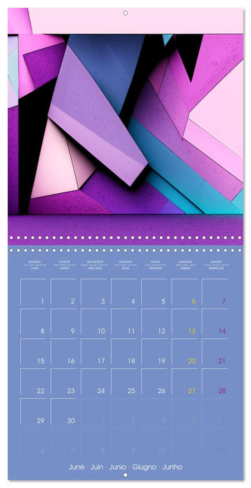 GEOMETRIC CONCEPT ART (CALVENDO Monthly Calendar 2026)