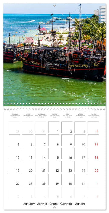 a trip to YUCATAN mexico (CALVENDO Monthly Calendar 2026)