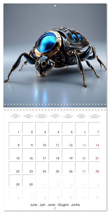 Mechanical Insects (CALVENDO Monthly Calendar 2026)