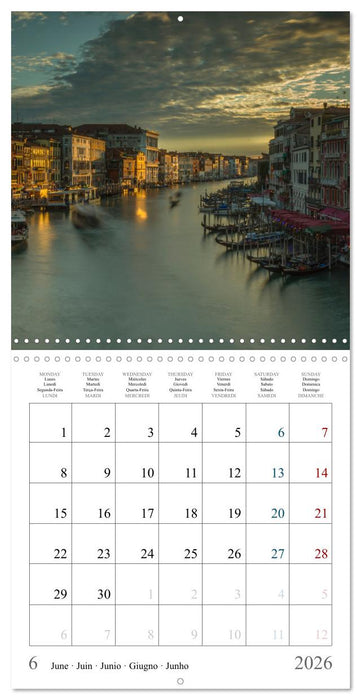 Romantic corners in Venice (CALVENDO Monthly Calendar 2026)