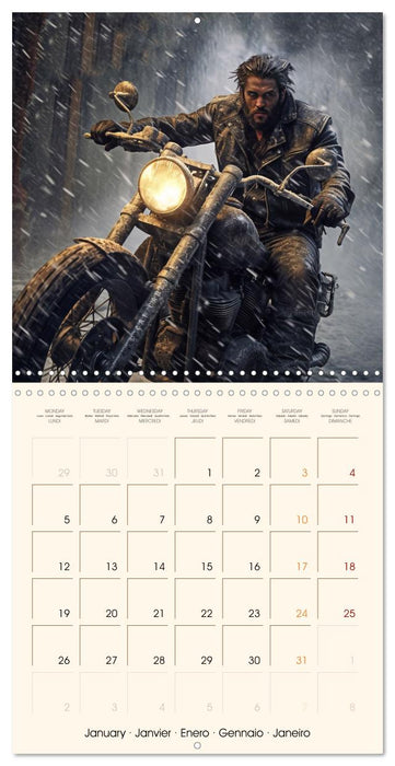Ride to Valhalla (CALVENDO Monthly Calendar 2026)
