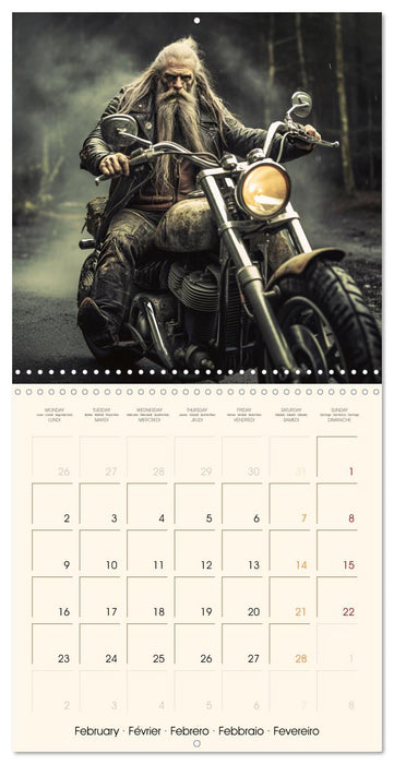 Ride to Valhalla (CALVENDO Monthly Calendar 2026)