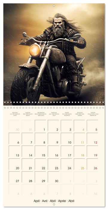 Ride to Valhalla (CALVENDO Monthly Calendar 2026)