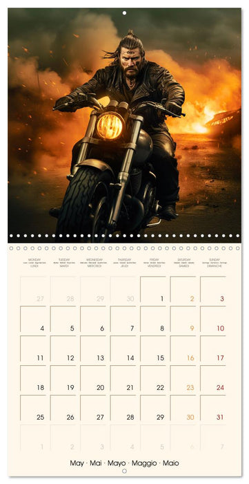 Ride to Valhalla (CALVENDO Monthly Calendar 2026)