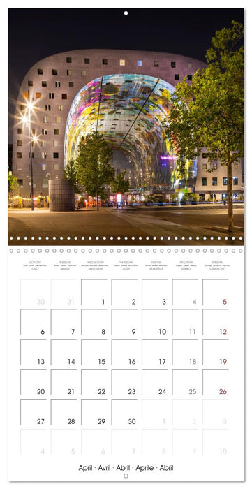 ROTTERDAM Highlights (CALVENDO Monthly Calendar 2026)