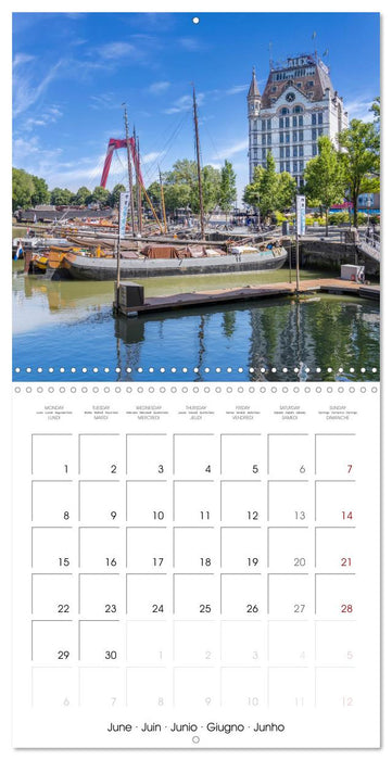 ROTTERDAM Highlights (CALVENDO Monthly Calendar 2026)