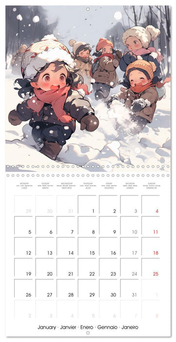 Manga - Time (CALVENDO Monthly Calendar 2026)