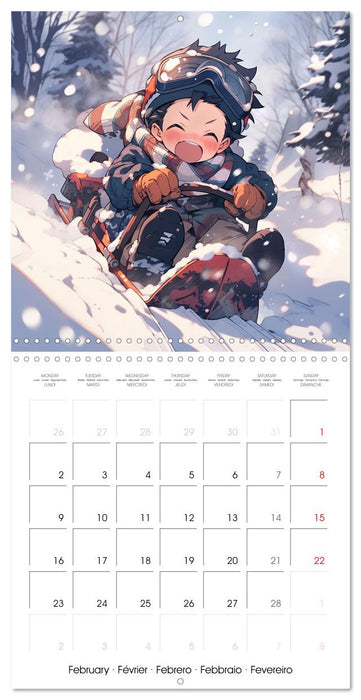 Manga - Time (CALVENDO Monthly Calendar 2026)
